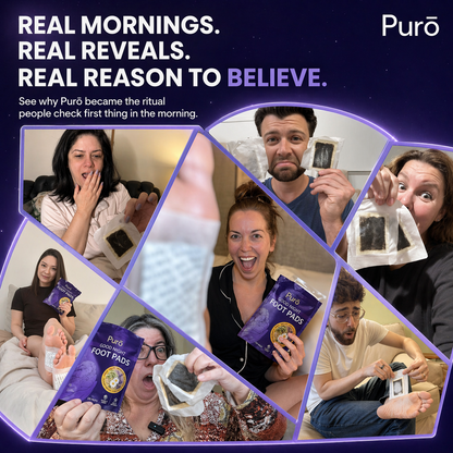 Purō Overnight Detox Foot Pads