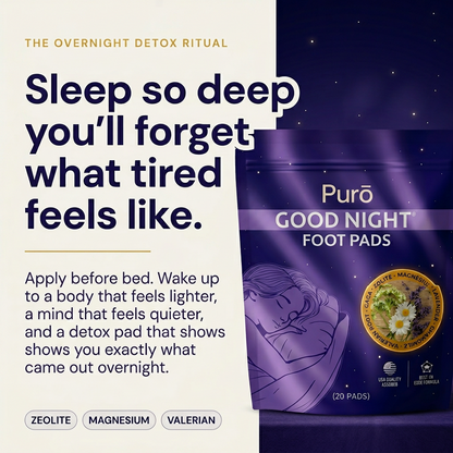 Purō Overnight Detox Foot Pads