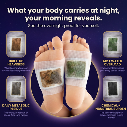 Purō Overnight Detox Foot Pads