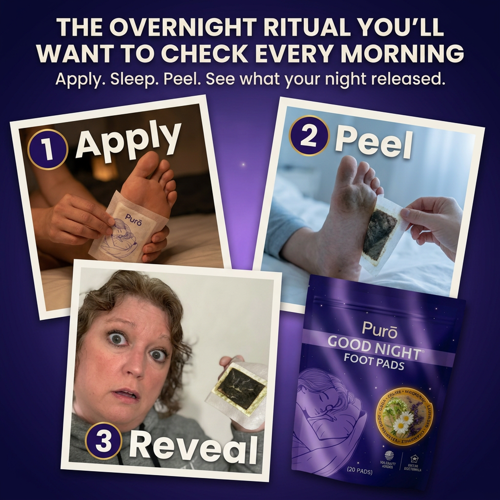 Purō Overnight Detox Foot Pads